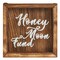 Wood Honeymoon Fund Box Wedding Gifts, Shadow Piggy Bank, Rustic Home Decor Supplies (7x7 In)